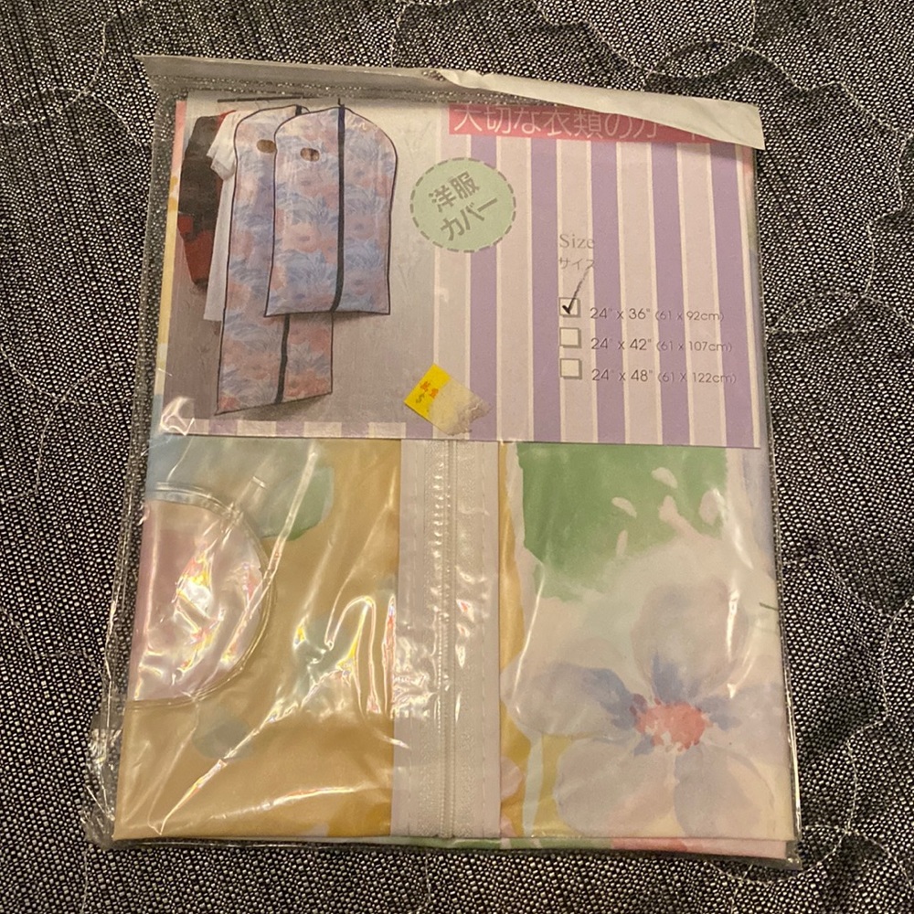 Brand new unopened Clothes cover bag